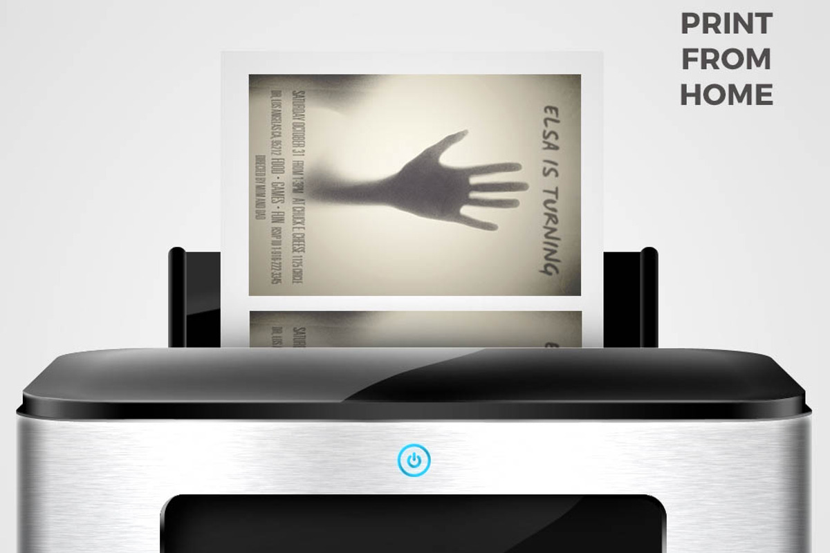 Scary Hand Kids Birthday Invitation, an Invitation Template by 1208designs (Photo 6 of 6)