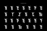 Spider Grekson - Artdeco Font, a Blackletter Font by Iqsiart Studio (Thumbnail 11 of 12)