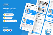 Medico - Online Doctor App Design, an App Template by productype1 (Thumbnail 1 of 5)