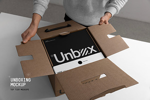 Packaging Unboxing Mockup