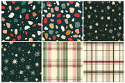 Christmas Digital Paper, Seamless, a Texture Graphic by CitraGraphics (Thumbnail 5 of 8)