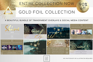 WOW SALE! HUGE GOLD FOIL COLLECTION