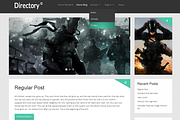 The Directory Wordpress Theme, a WordPress Template by Made in Cardiff (Thumbnail 2 of 2)