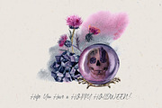 Gothic Halloween Watercolor Set, a Decorative Illustration by Elena Dorosh (Thumbnail 19 of 19)