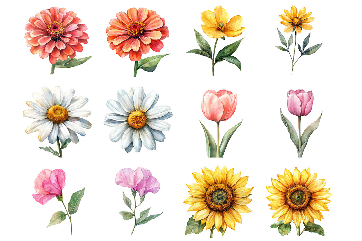 Sweet Flowers, an Illustration by Design Market (Photo 2 of 3)
