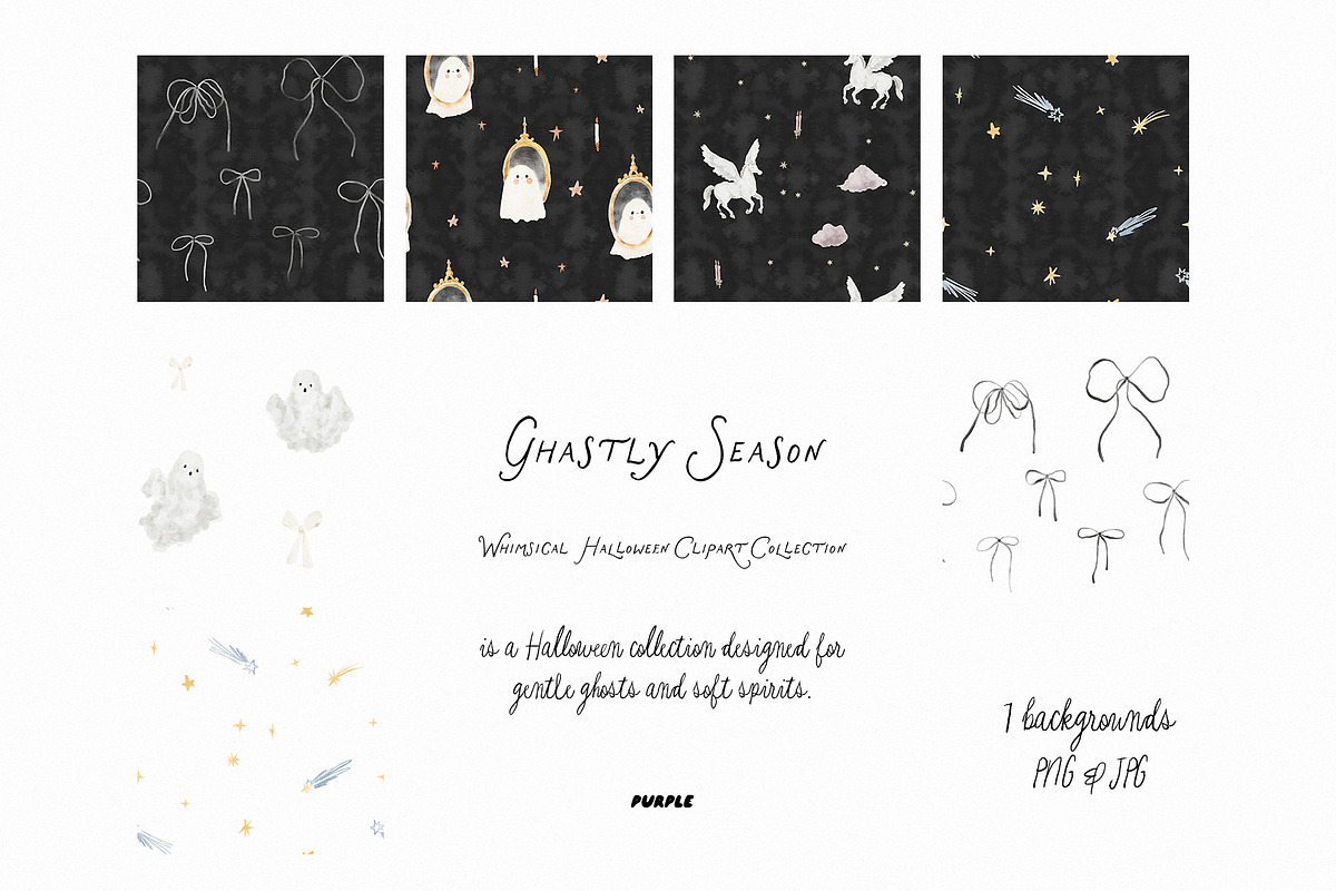 Ghastly Season: Whimsical Halloween, an Object Graphic by Purple (Photo 7 of 12)