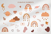 Boho Valentine's Day, a Pattern Graphic by linakilljoy (Thumbnail 6 of 8)