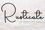 Rusticate, a Handwritten Font by InermediaSTUDIO (Thumbnail 1 of 8)