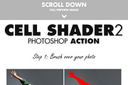 Cell Shader 2 Photoshop Action preview 2