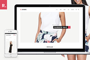 Rstore - Clean WooCommerce WP Theme, a WordPress Template by themenow (Thumbnail 1 of 8)