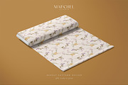 Floral Flow, Romantic Repeat Pattern, a Pattern Graphic by Marchel Studio (Thumbnail 4 of 4)