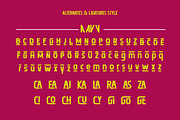 Nevanty - Condensed Ligature Font, a Sans Serif Font by RagamKata (Thumbnail 10 of 10)