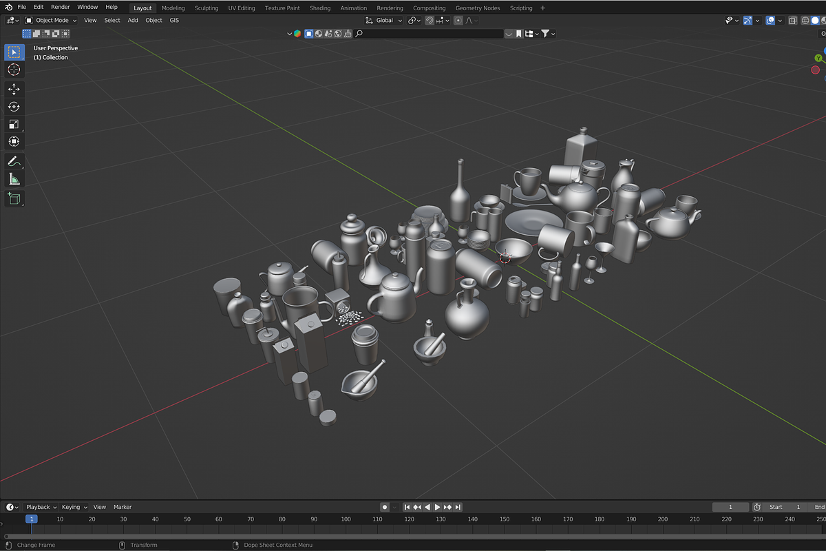 BASEMESH CANTEEN COLLECTION, a Food & Drink 3D Model by MohamedHussien1 (Photo 7 of 9)