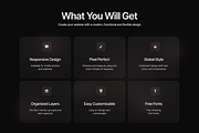 Hurix SaaS Website Template, an UI Kit Template by DjectStudio (Thumbnail 2 of 6)