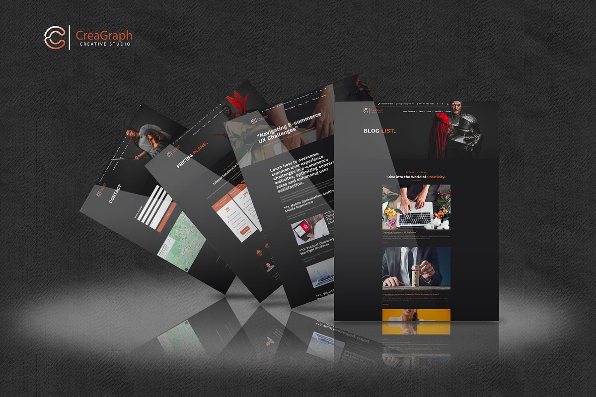 CreaGraph -Elementor Pro Kit, a Websites & App Template by Select Agency Designs (Photo 7 of 8)