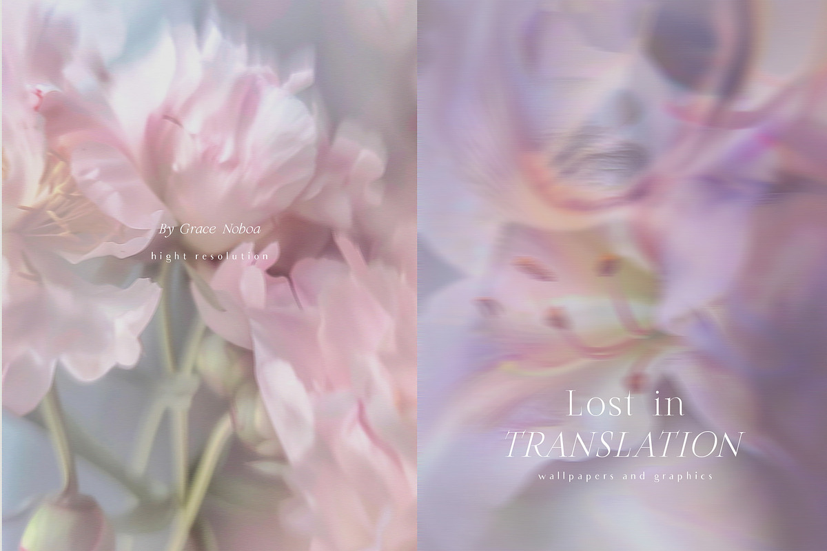 Organic Blurry Floral Backgrounds, a Background Graphic by Grace Noboa Illustrations (Photo 5 of 13)