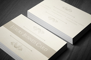 Classic Luxury Business Card 3 In 1