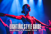 Midjourney Prompt Lighting Guide, an Object Graphic by MadeByAI Studio (Thumbnail 1 of 6)