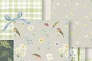Wildflower Garden Watercolor Set, a Decorative Illustration by Karma (Thumbnail 11 of 15)