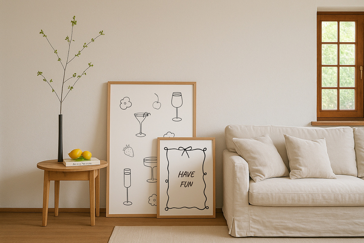 Whimsy Wedding Line Art Illustration, a Decorative Illustration by Yuliia Lashevska (Photo 2 of 10)