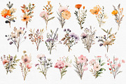Tiny wildflowers set, a Decorative Illustration by marie dricot (Thumbnail 10 of 15)