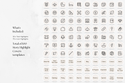 100 Interior Design Story Highlights, a Social Media Template by PatternLab. (Thumbnail 2 of 9)