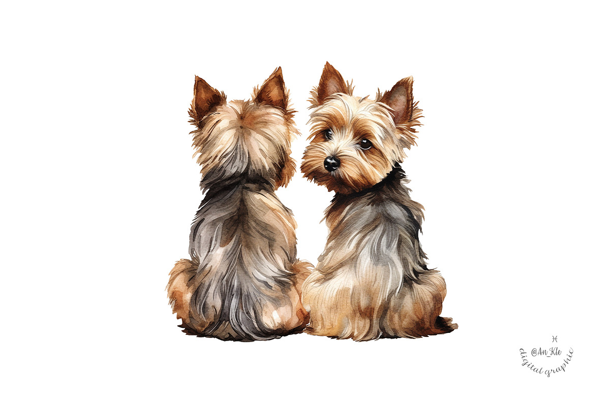 Yorkshire Terrier, an Animal Illustration by TheCuteShop (Photo 4 of 4)