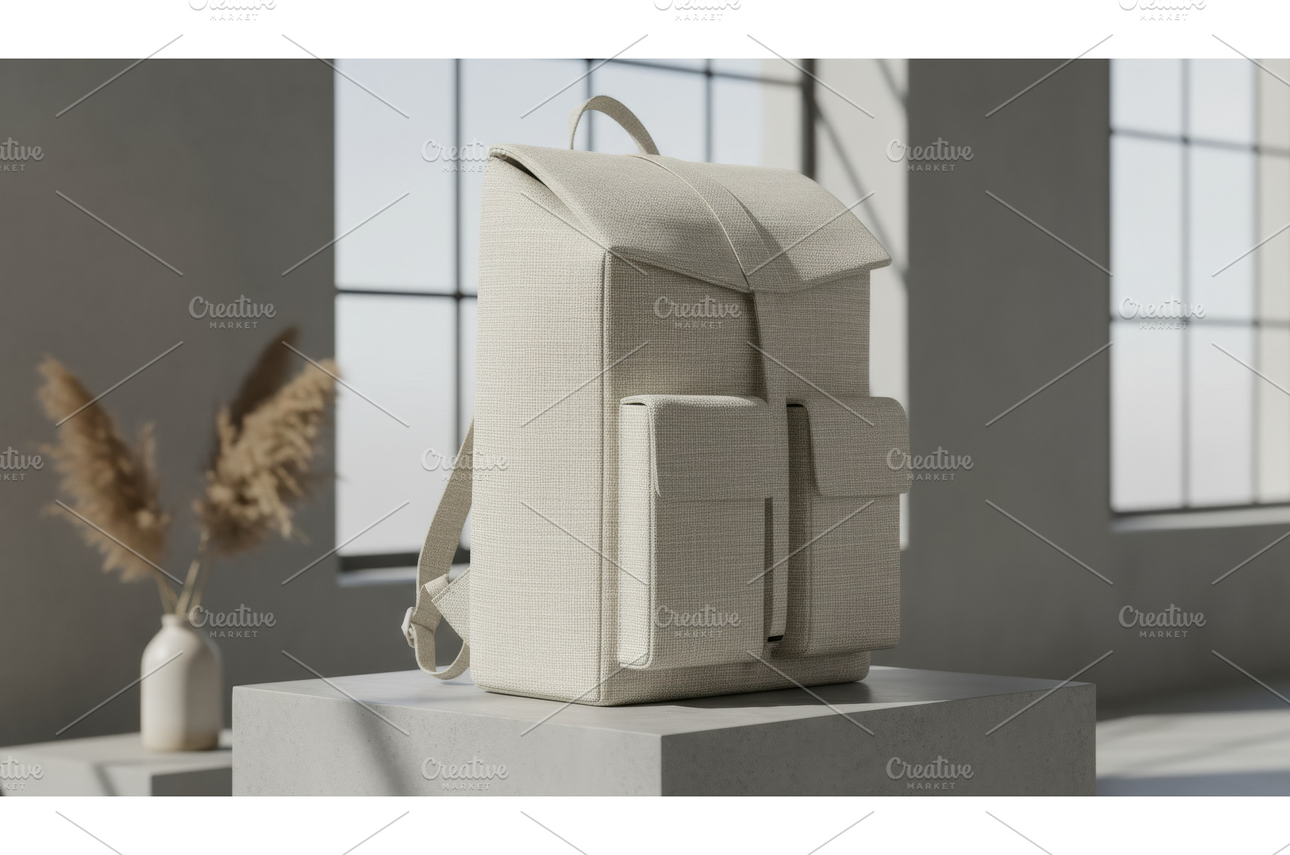 A structured modern backpack, a Beauty & Fashion Photo by Igor Tichonow