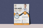 Professional Medical Care Flyer, a Flyer Template by BrandlyTemplate (Thumbnail 3 of 3)