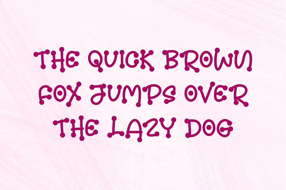 Dotplays, a Handwritten Font by Letterafa Studio (Photo 2 of 7)