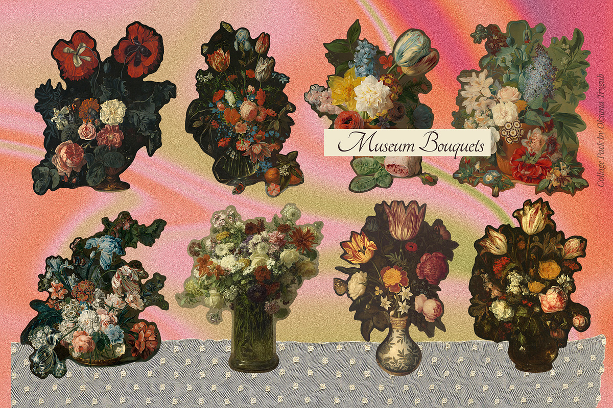 Vintage Museum Collage Elements Pack, an Object Graphic by Oksana Trygub (Photo 14 of 29)