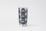 8 Tribal Elephant Seamless Patterns, a Pattern Graphic by Inknfolly (Thumbnail 4 of 5)
