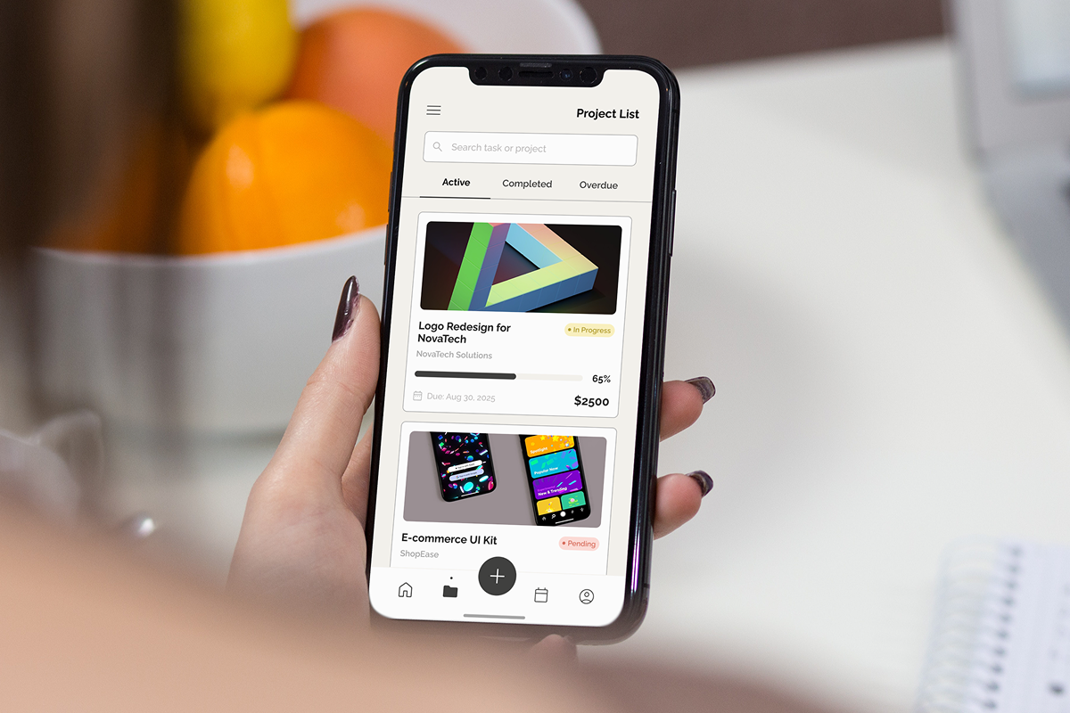 Task & Deadline Tracker Mobile UI preview 5