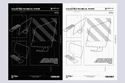 Abstract futuristic posters, a Technology Illustration by Andrew_Derr (Thumbnail 4 of 6)
