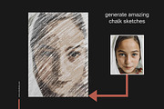 Chalk Effect Photoshop Action, an Action Add-On by Voleshads (Thumbnail 6 of 8)