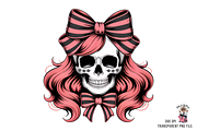 10 PNG Gothic Skull Girl PNG Clipart, an Illustration by Clipart Bloom (Thumbnail 3 of 11)