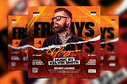 70 Night Club Party Flyer Bundle, a Flyer Template by StarPixles11 (Thumbnail 12 of 16)