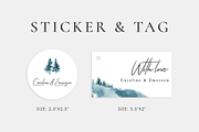 Chill forest - wedding set, an Invitation Template by Helen Halik art (Thumbnail 7 of 10)