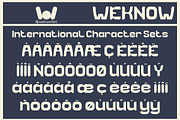 Light Years font, a Font by weknow (Thumbnail 8 of 8)
