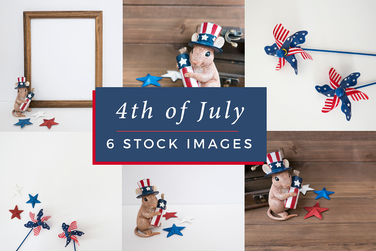 4th of July Stock Images Bundle, a Social Media Template by Sweet Rain Studios (Photo 1 of 8)