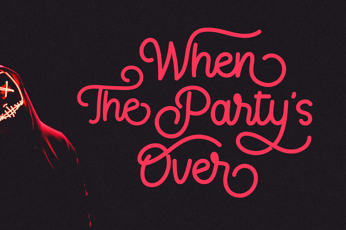 Maylina Script + Extras, a Script Font by yellowline (Photo 5 of 7)