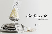 Ink Between Us - Romantic Line Art, a Decorative Illustration by Purple (Thumbnail 4 of 17)