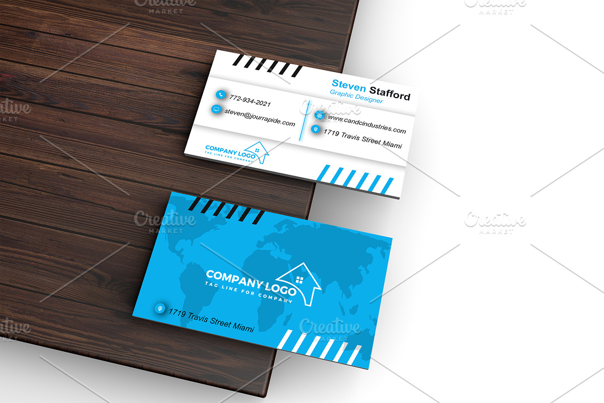 Creative Business Card PSD preview 4