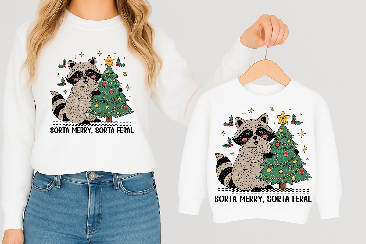 Sorta Merry Sorta Feral Png, Funny X, an Illustration by Libby Wishes (Photo 6 of 6)