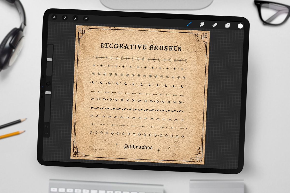 100 Tattoo Brushes for Procreate, a Brush Add-On by Disyukov (Photo 7 of 8)