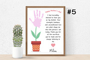 Mother's Day Flower Handprints Arts, a Templates & Theme by Adalin Shop (Thumbnail 7 of 11)