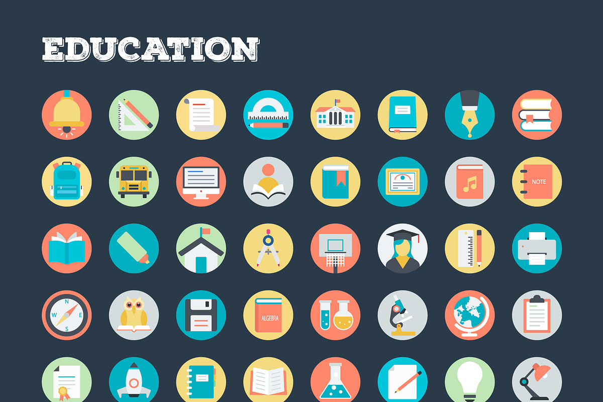 4059 Flat Rounded Vector Icons, a Duotone Icon by Vectors Market (Photo 8 of 21)