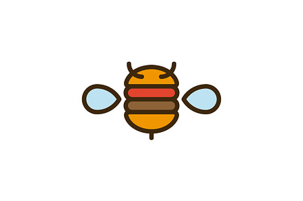 Bee Burger Logo