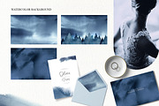 Winter forest watercolor clipart, an Animal Illustration by Color Hugs Art (Thumbnail 7 of 10)
