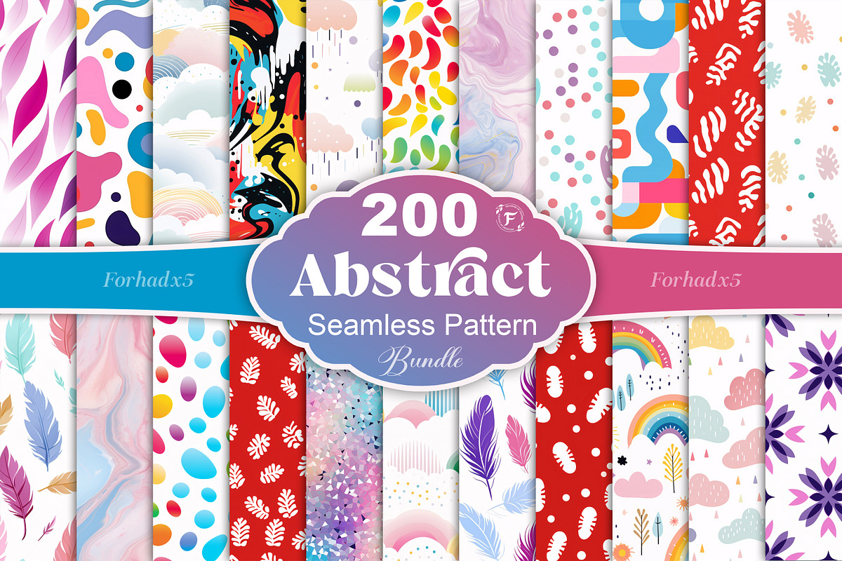 Abstract Seamless Pattern, a Pattern Graphic by Forhadx5 (Photo 1 of 21)